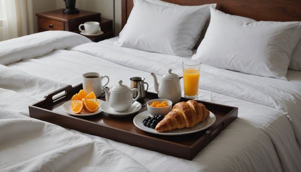 Comment demander service petit déjeuner chambre ?