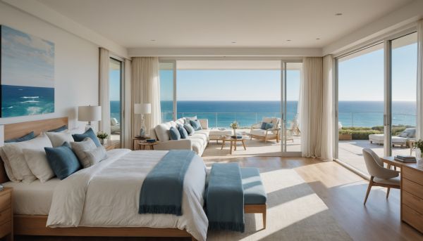 Quelles chambres offrent vue sur la mer ?