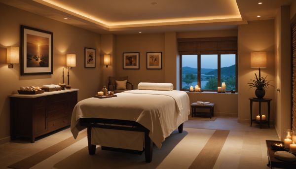Soins esthétiques spa massage relaxant