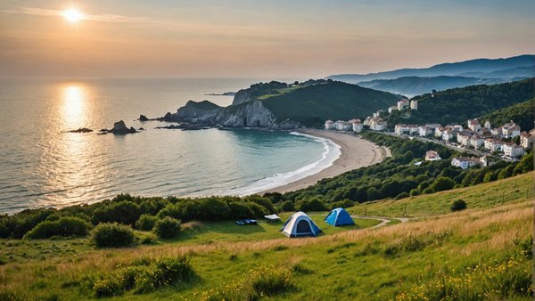 Guide des campings de luxe au Bays Basque en bord de mer