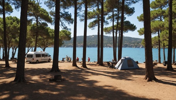 Découvrez les meilleurs campings au bord de l'eau dans le var